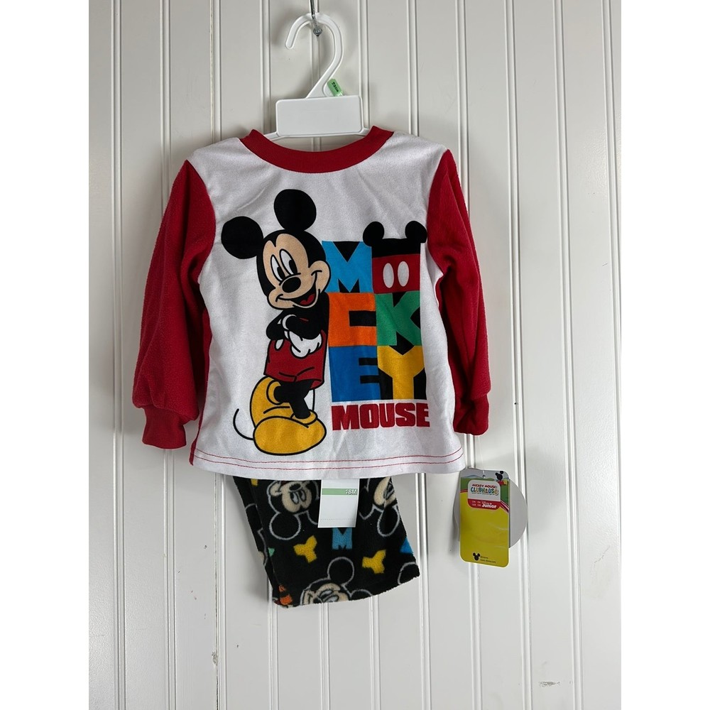 Disney Junior Boys Mickey Pjs Size 18 Months